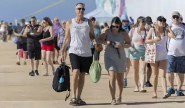 República Dominicana recibe 3.3 millones de visitantes en el primer trimestre del 2025