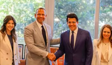 David Collado y Alex Rodríguez anuncian inversión de mil millones de dólares en Playa Grande